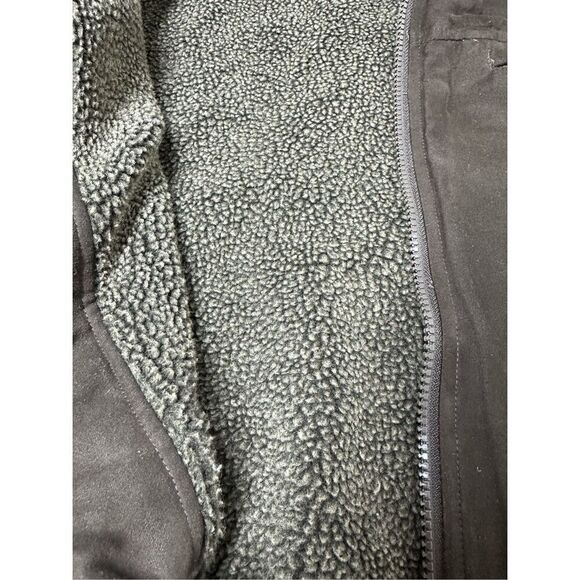 Vintage RAINFOREST Men’s Faux Shearling Lined Vest Size 3XL Brown - Picture 8 of 12